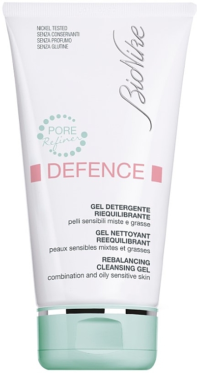 Cleansing Face Gel - BioNike Defence Rebalancing Cleansing Gel — photo N1