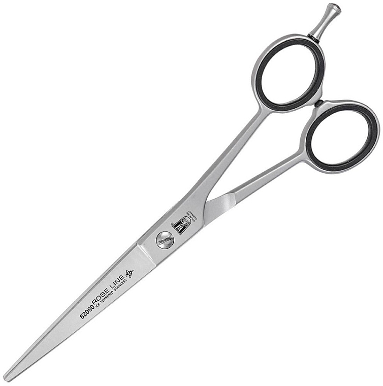 Straight Hairdressing Scissors 82060, 15.5 cm - Witte Rose Line — photo N1