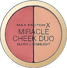 Fragrances, Perfumes, Cosmetics Face Contour Palette - Max Factor Miracle Cheeck Duo