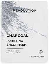 Sheet Mask - Revolution Skincare Charcoal Purifying Sheet Mask — photo N1