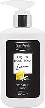 Fragrances, Perfumes, Cosmetics Lemon Liquid Hand Soap - Aksan Deep Fresh Liquid Hand Soap Lemon