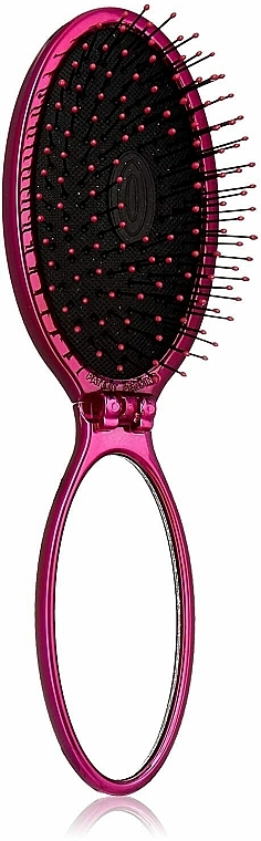 Hair Brush, pink - Wet Brush Pop & Go Detangler Hair Brush Pink — photo N3