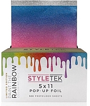 Fragrances, Perfumes, Cosmetics Aluminum Foil with Corrugated Dips, 500 sheets - StyleTek Paint The Rainbow