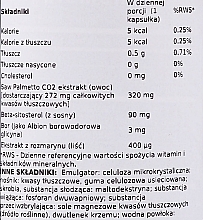 Dietary Supplement "Healthy Prostate Function" - Life Extension PalmettoGuard Saw Palmetto with Beta-Sitosterol — photo N3