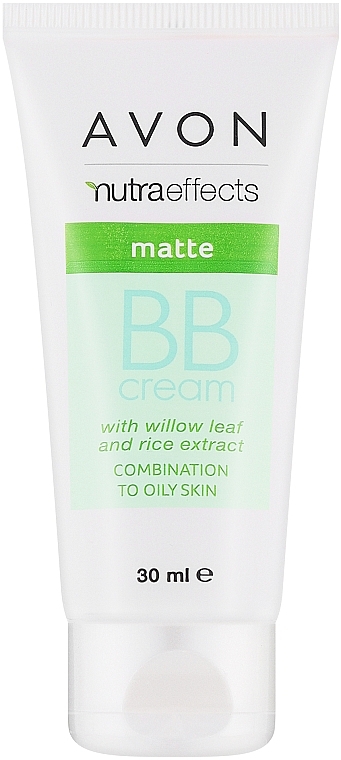 Mattifying BB Cream 5 in 1 SPF 15 - Avon Nutra Effects Matte BB Cream With Willow Leaf And Rice Extract — photo N1