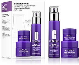 Fragrances, Perfumes, Cosmetics キット - Clinique Smooth & Renew Lab Set (serum/30ml + cr/15ml + eye/cr/5ml)