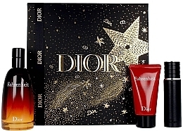 Fragrances, Perfumes, Cosmetics Dior Fahrenheit - Set (edt/100ml + edt/10ml +sh/gel/50ml)