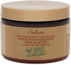 Fragrances, Perfumes, Cosmetics Intensive Moisturizing Hair Mask - Shea Moisture Manuka Honey & Mafura Oil Intensive Hydration Masque