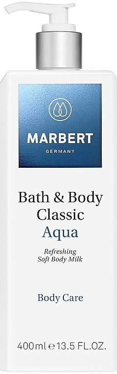 Body Milk - Marbert Bath & Body Classic Aqua Soft Body Milk  — photo N1