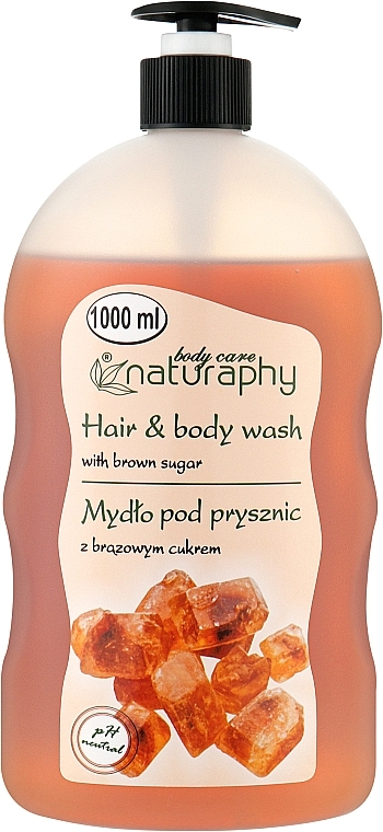 Brown Sugar Shower Gel-Shampoo - Naturaphy — photo N1