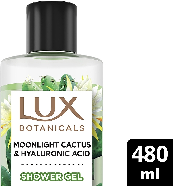 Cactus and Hyaluronic Acid Shower Gel - Lux Botanicals Moonlight Cactus & Hyaluronic Acid Shower Gel — photo N3