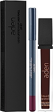 Set - Aden Cosmetics (lipstick/7ml + pencil/1.14g) — photo N2