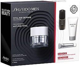 Set, 4 products - Shiseido Men Ritual Total Age-Defense — photo N2