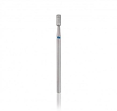 Fragrances, Perfumes, Cosmetics Diamond Nail Drill Bit, cylinder, blue, L-6.0 mm, 2.5 mm - Head The Beauty Tools