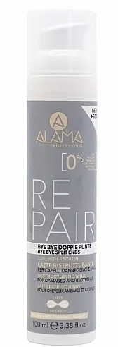 Milk for Damaged Hair - Alama Repair Bye Bye Split Ends — photo N1