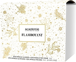 Face Care Set - Academie Seve Miracle Flamboyant Anti-Aging (f/cr/50ml + eye/black/15ml + bag) — photo N1