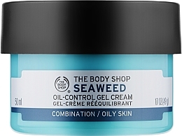 Fragrances, Perfumes, Cosmetics Gel Cream - The Body Shop Seaweed Oil Control Gel Cream