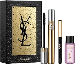 Fragrances, Perfumes, Cosmetics Yves Saint Laurent (mascara/7.5ml + eye/pen/0.8g + mic/wat/8ml) - Set