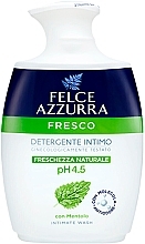 Fragrances, Perfumes, Cosmetics Liquid Intimate Wash "Natural Freshness" - Felce Azzurra Menthol Intimate Wash