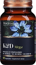 Fragrances, Perfumes, Cosmetics Black Cumin Dietary Supplement, 200 mkg, 60 pcs - Doctor Life K&D