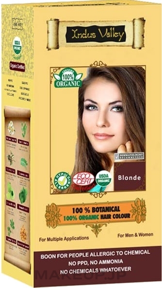 Hair Color - Indus Valley 100% Botanical Hair Colour — photo Blonde