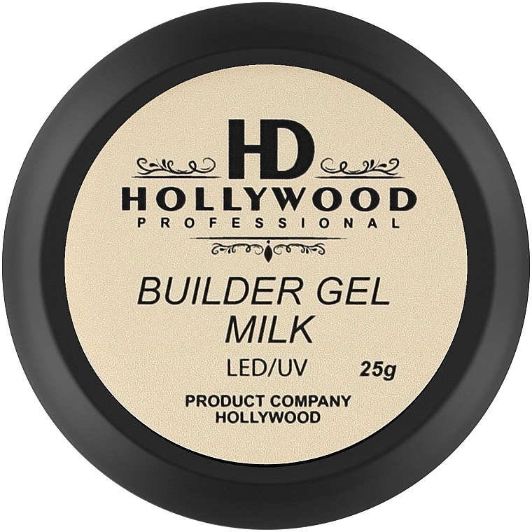 Builder Gel - HD Hollywood Builder Gel Milk — photo N1