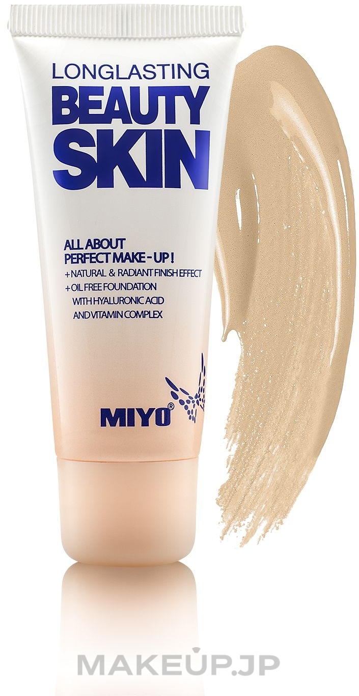 Foundation - Miyo Beauty Skin Longlasting — photo 01 - Ivory