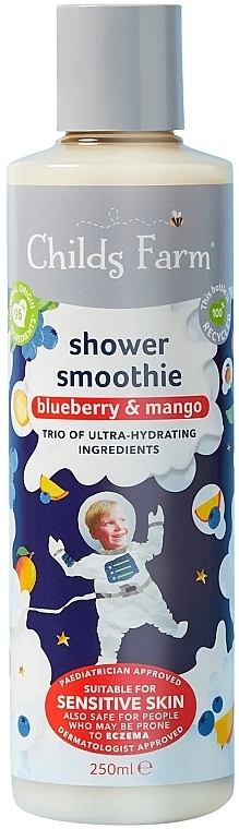 Blueberry & Mango Shower Gel Smoothie - Childs Farm Shower Smoothie Blueberry & Mango	 — photo N1