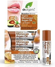 Moroccan Argan Oil Lip Balm - Dr. Organic Bioactive Skincare Moroccan Argan Oil Lip Balm SPF15 — photo N3