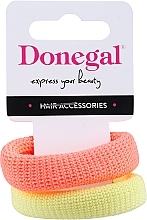 Fragrances, Perfumes, Cosmetics Hair Tie, 2 pcs, orange + yellow - Donegal