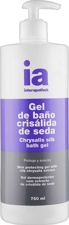 Silk Extract Firming Shower Gel - Interapothek Gel De Bano Crisalida De Seda — photo N1