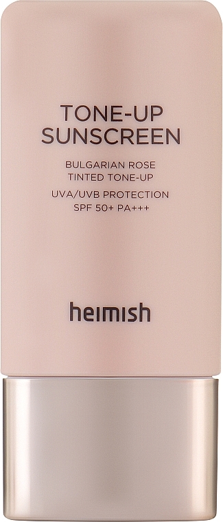 Rose Sunscreen Tinting Primer - Heimish Bulgarian Rose Tone-up Sunscreen SPF50+ — photo N1