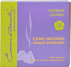 Lavender Incense Cones - Maroma Encens d'Auroville Cone Incense Lavender — photo N2