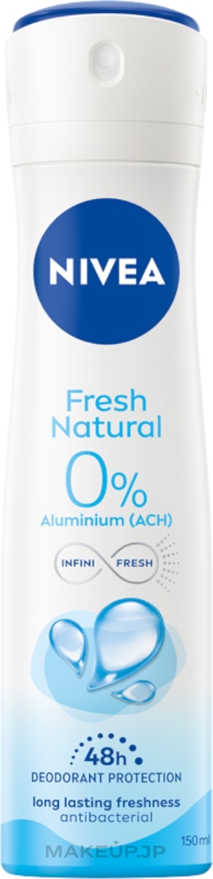 Antiperspirant Deodorant Spray "Fresh Natural" - NIVEA Fresh Natural Deodorant Spray  — photo 150 ml
