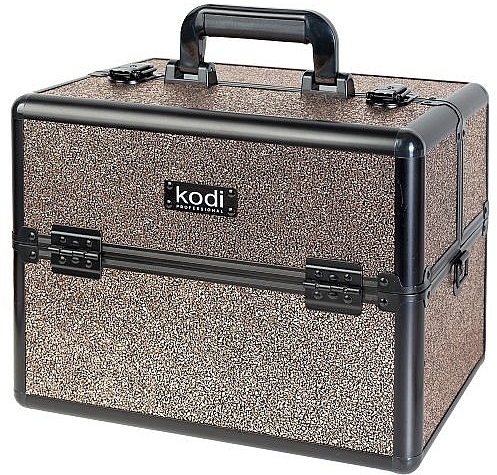 Makeup Artist Suitcase №42, black coffee opal - Kodi Professional Black Coffee Opal Case — photo N1