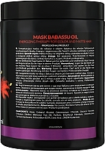 Color-Treated Hair Mask - Ronney Mask Babassu Oil Energizing Therapy — photo N4
