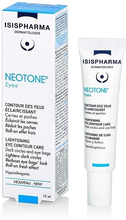 Eye Cream - Isispharma Neotone Lightening Eye Contour Cream — photo N1