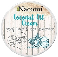 Fragrances, Perfumes, Cosmetics Coconut Body Cream - Nacomi Coconut Cream