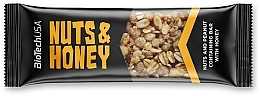 Fragrances, Perfumes, Cosmetics Sports Bar 'Almond, Hazelnut & Brazil Nuts with Honey', 35g - BioTechUSA Nuts and Honey