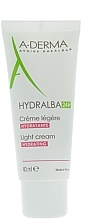 Fragrances, Perfumes, Cosmetics Light Moisturizing Cream - A-Derma Hydralba 24-hour Light Cream