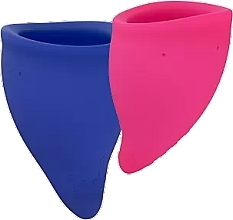 Menstrual Cup Set A & B Size - Fun Factory Fun Cup Explore Kit — photo N2