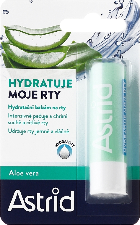 Lip Balm - Astrid Moisturizing Lip Balm With Aloe Vera — photo N1