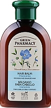 Fragrances, Perfumes, Cosmetics Chamomile & Linseed Oil Conditioner for Colored Hair - Green Pharmacy