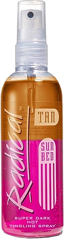 Intense Tanning Spray with Tingle - Radical Tan Super Dark Hot Tanning Spray — photo N1