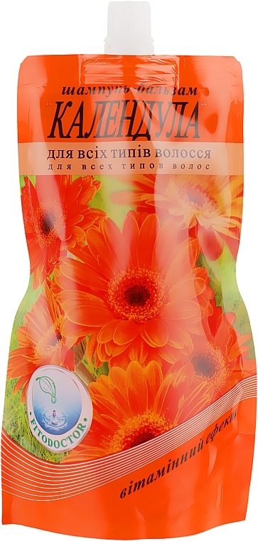 Vitamin Shampoo & Conditioner "Calendula" - Phytodoctor (Doy-pack) — photo N1