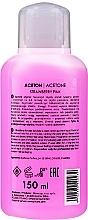 Nail Polish Remover "Strawberry" - Silcare The Garden Of Colour Aceton Strawberry Pink — photo N2