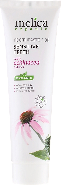 Echinacea Extract Toothpaste - Melica Organic  — photo N2