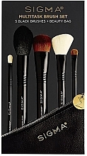 Fragrances, Perfumes, Cosmetics Makeup Brush Set, 5 pcs - Sigma Beauty Multitask Brush Set