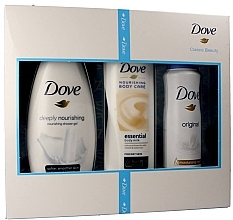 Fragrances, Perfumes, Cosmetics Set - Dove Classic Beauty (sh/gel/250ml + b/lot/250ml + deo/150 ml)