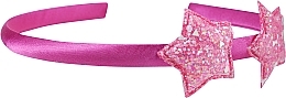 Fragrances, Perfumes, Cosmetics Hair Band, crimson with stars - Donegal FA-5639